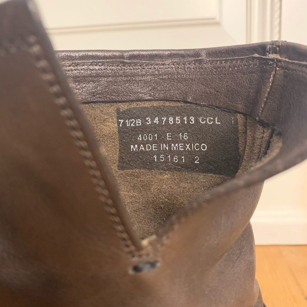 Frye Veronica Bootie 👢- Brown - Picture 2 of 8